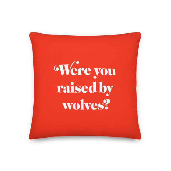 WYRBW Pillow: More Not Or