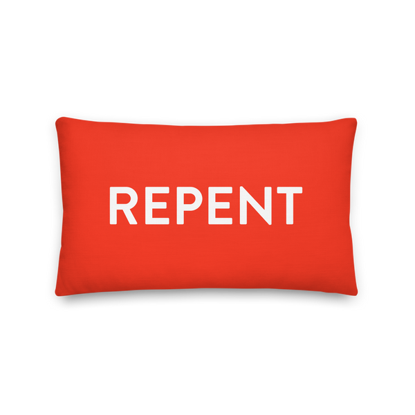 WYRBW Pillow: Vent or Repent