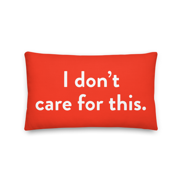 WYRBW Pillow: I don't care for this