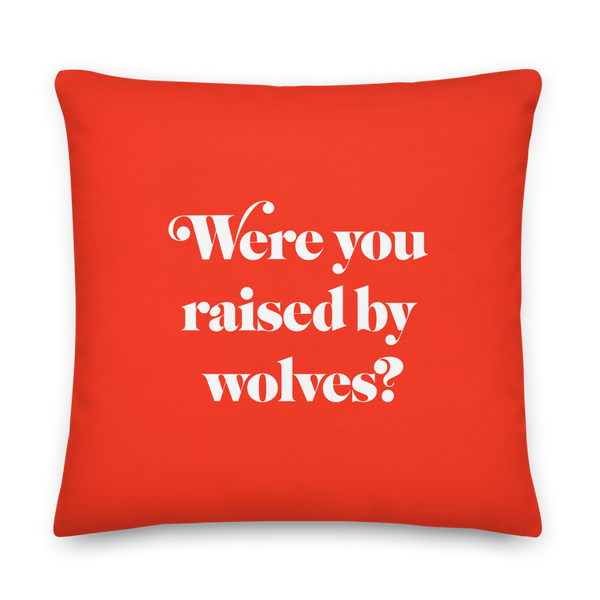WYRBW Pillow: More Not Or