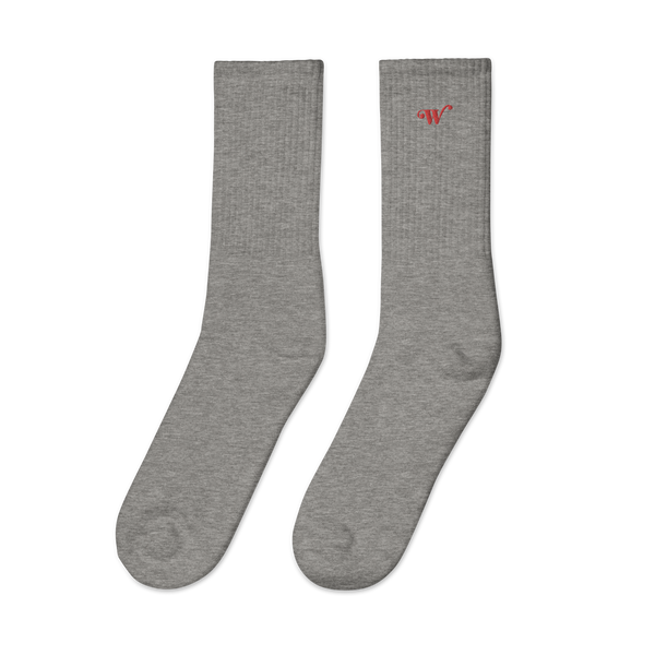 W Embroidered Socks